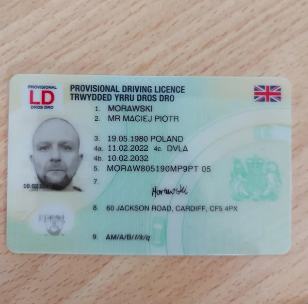 Buy UK Provisional Driving Licence Without Exams