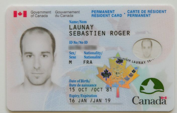 Canadian Permanent Residence Permit - Image 2