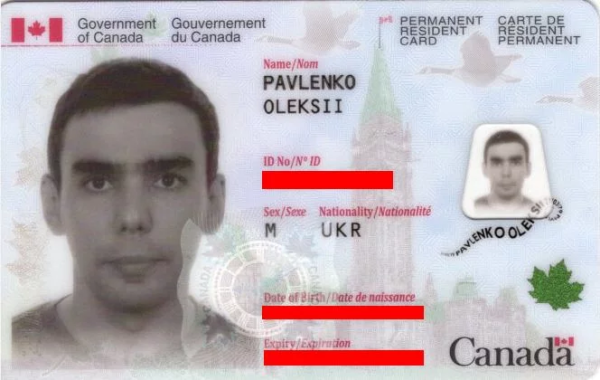 Canadian Permanent Residence Permit - Image 3