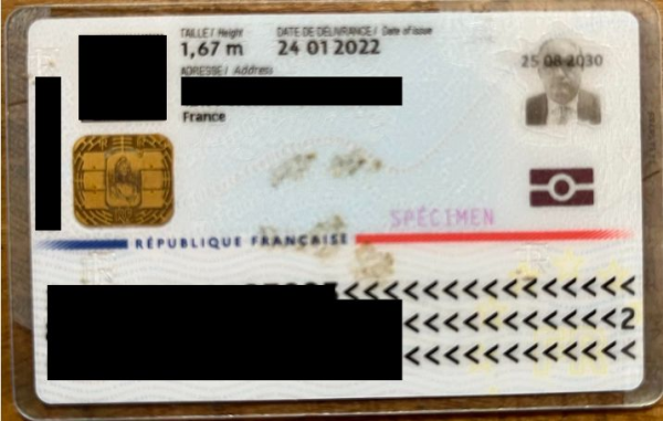 Buy French id card online